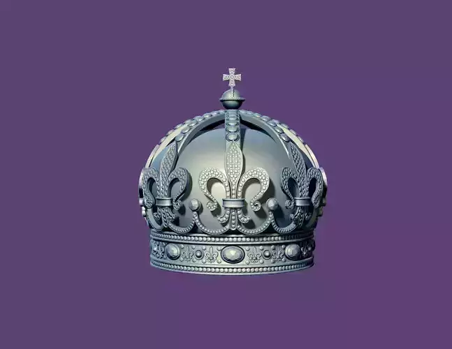BULGARIAN CROWN 3D print model