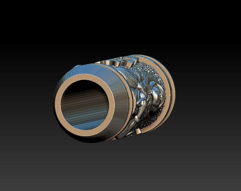 Bead spacer paracord orthodox christianity  3D print model_11