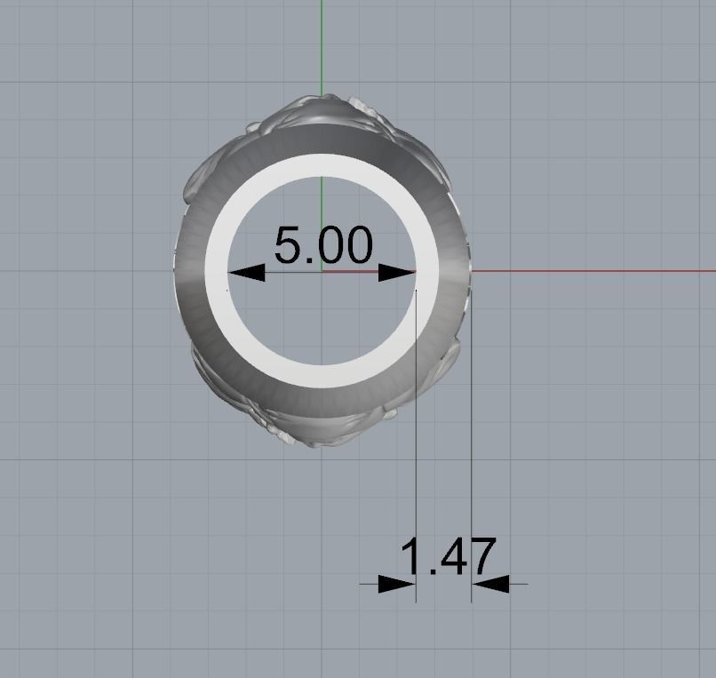 Bead spacer paracord orthodox christianity  3D print model_13