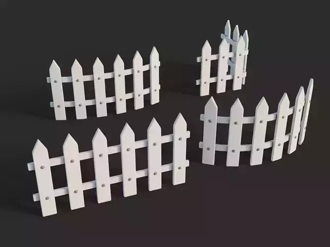 Cartoon Fence 1