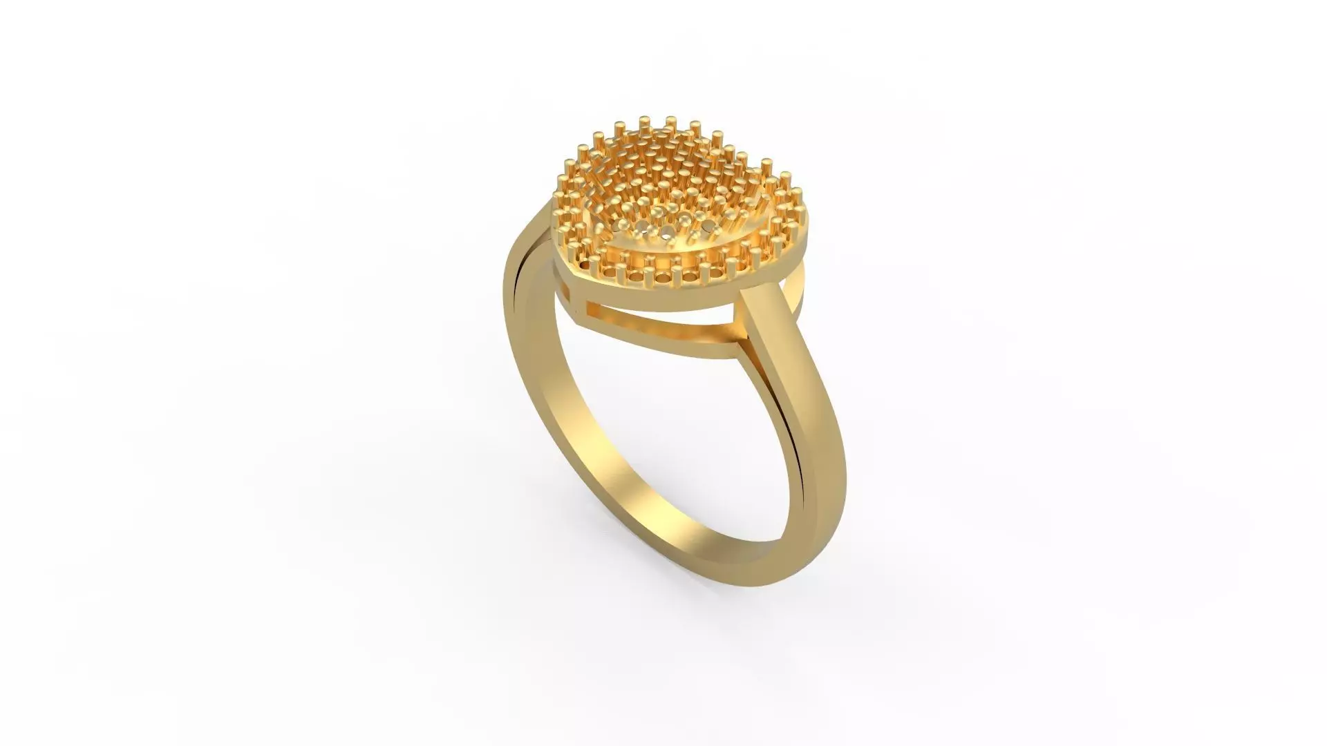 Heart Ring 001 3D print model_0