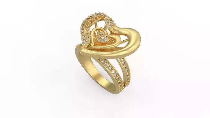 Heart Ring 007