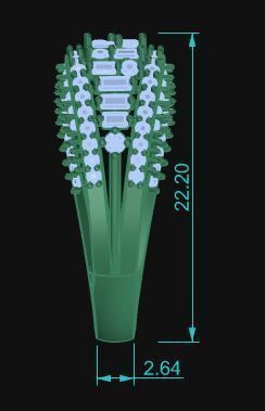 Heart Ring 011 3D print model_6