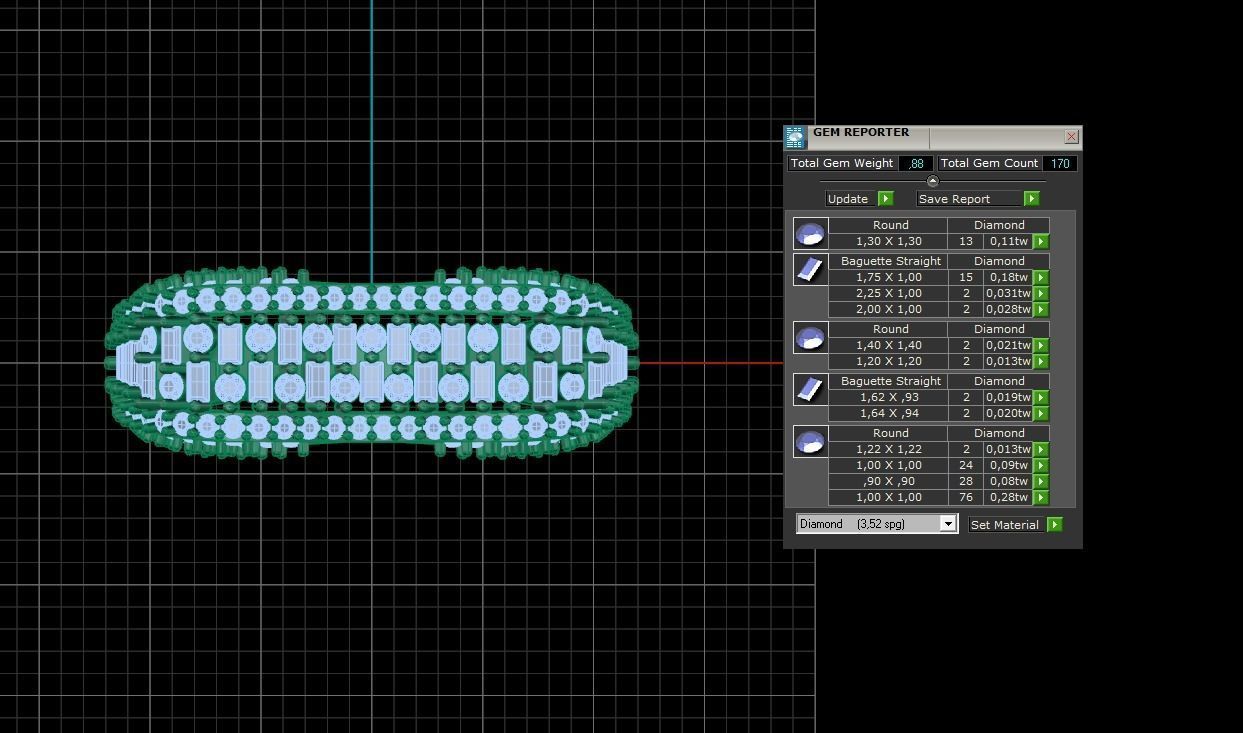 Heart Ring 011 3D print model_8