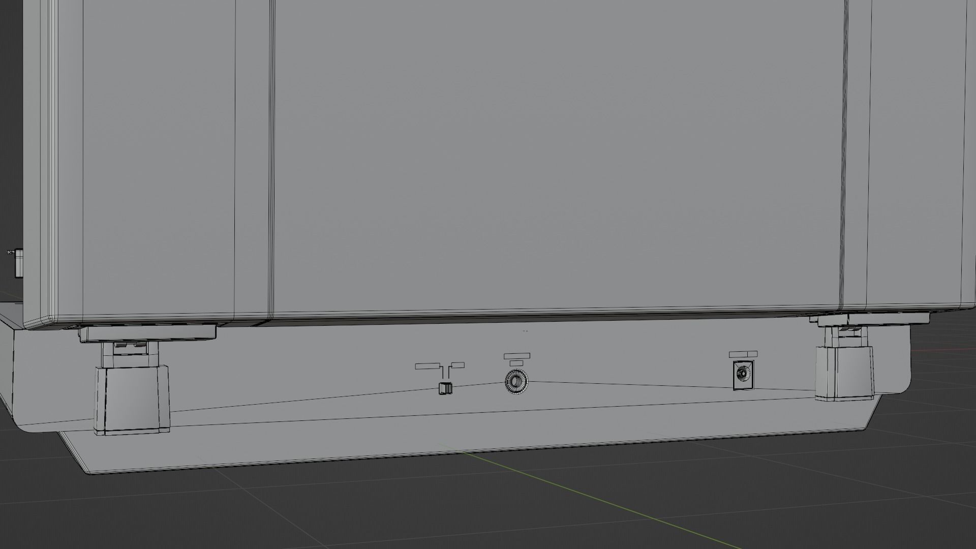 Audio Technica AT-LP60X turnable 3D model_10