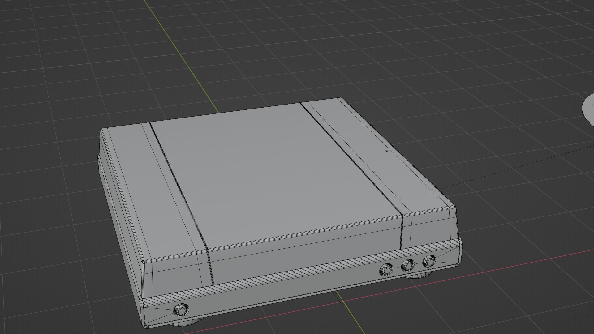 Audio Technica AT-LP60X turnable 3D model_13