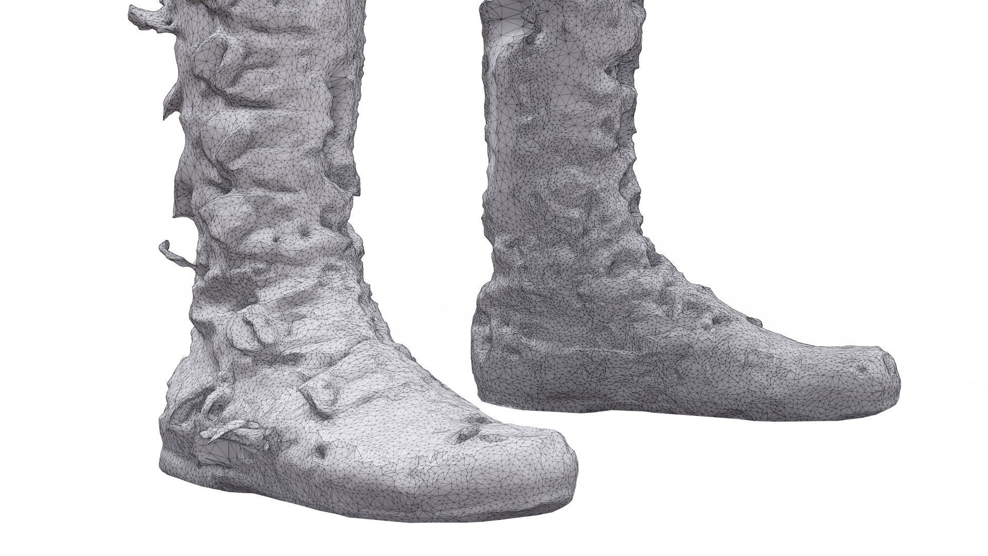 A Pose Raw Body Scan Sigvid Light Pedestrian Viking 3D model_15