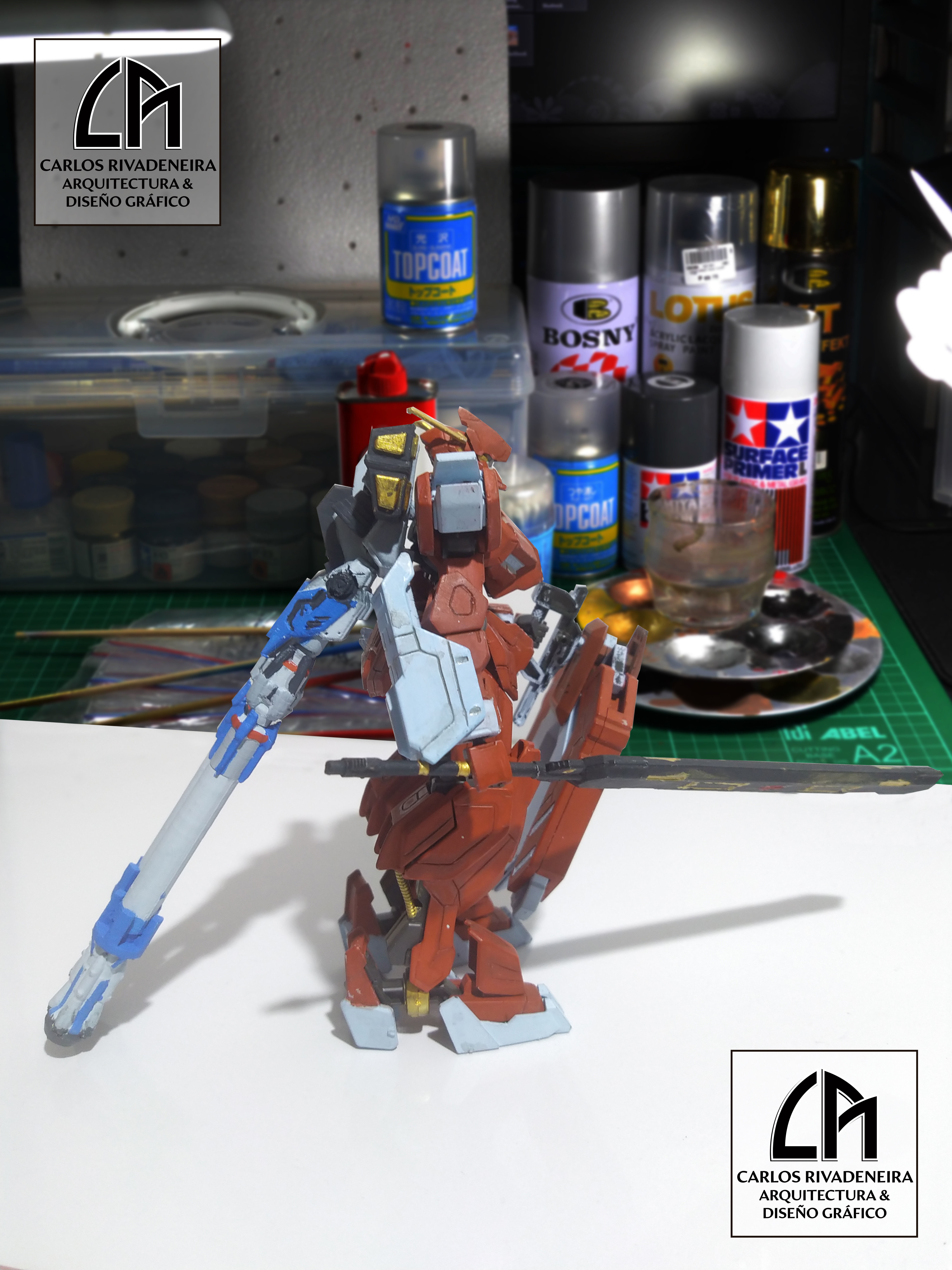 HI NU GUNDAM CENTER PIECE 3D print model_3