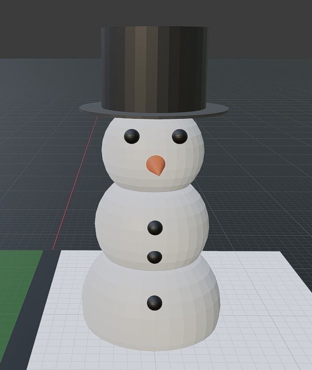 Small map for begginers Low-poly 3D model_2