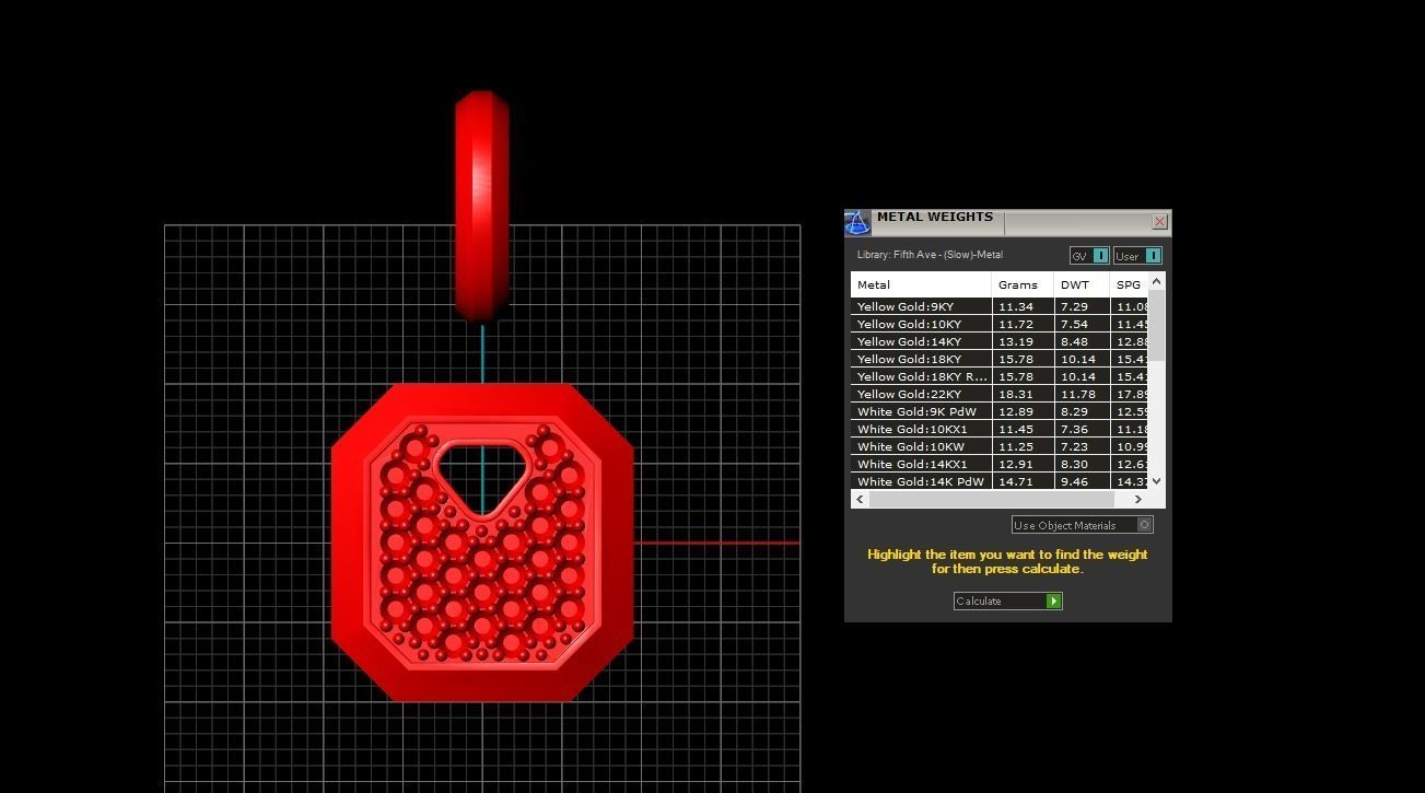 David Yurman Amulet 3D print model_6