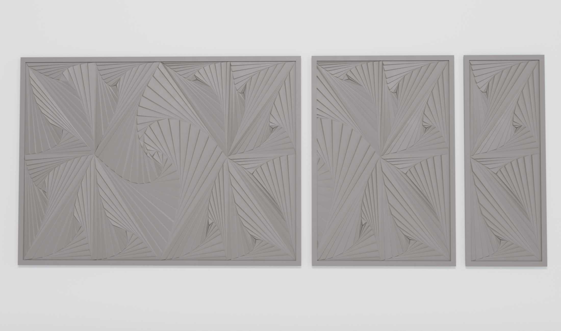 3decor wall with curved lines 3D print model_2
