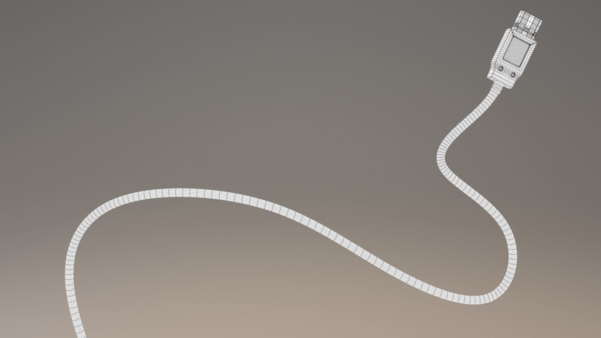 Green rgb pc keyboard 3D model_7