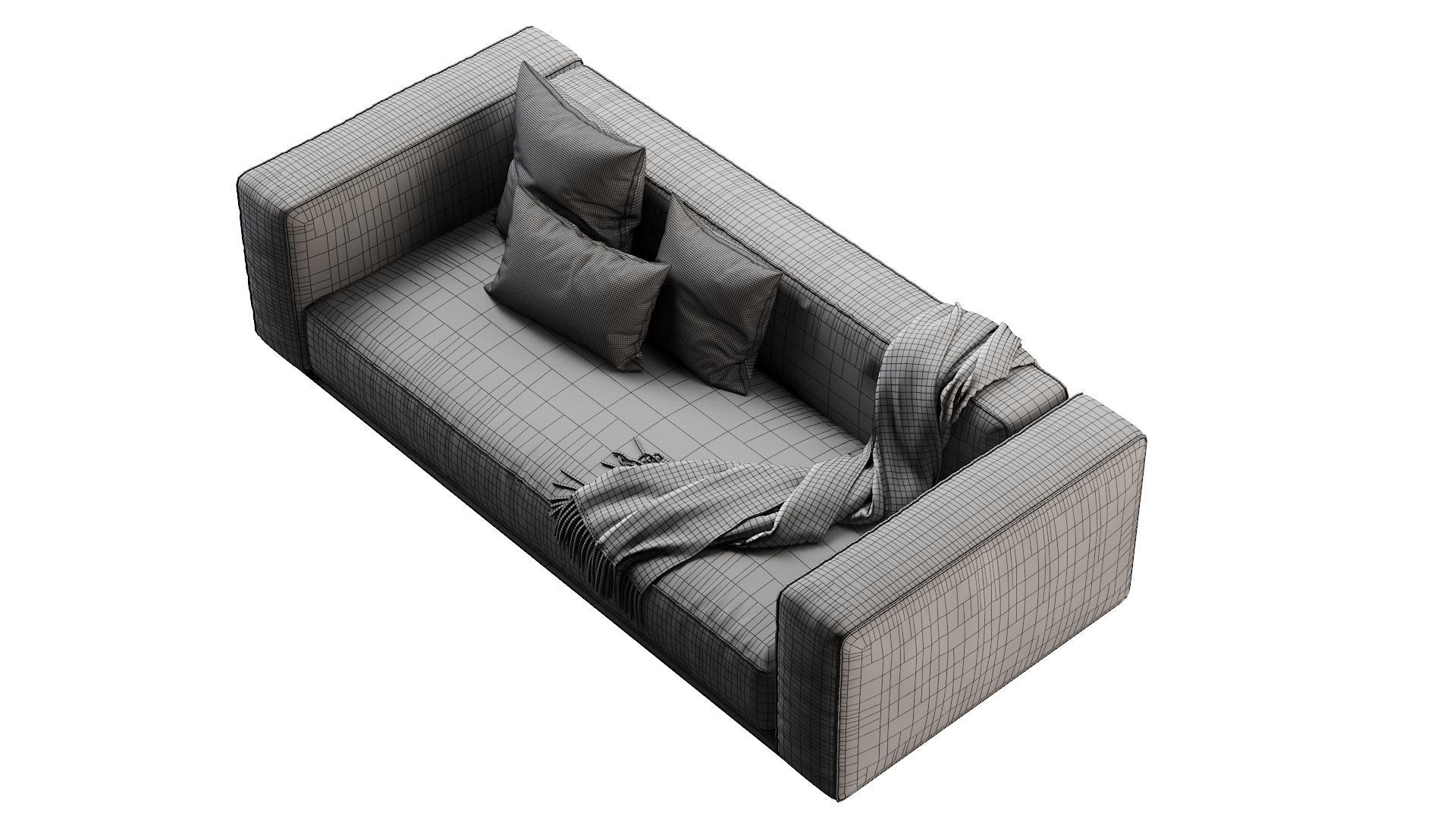 Flexform Sofa Grandemare 3D model_37