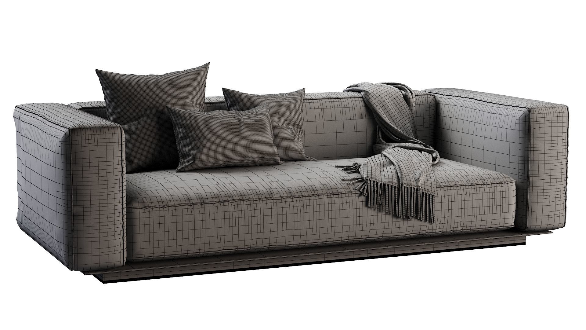 Flexform Sofa Grandemare 3D model_32