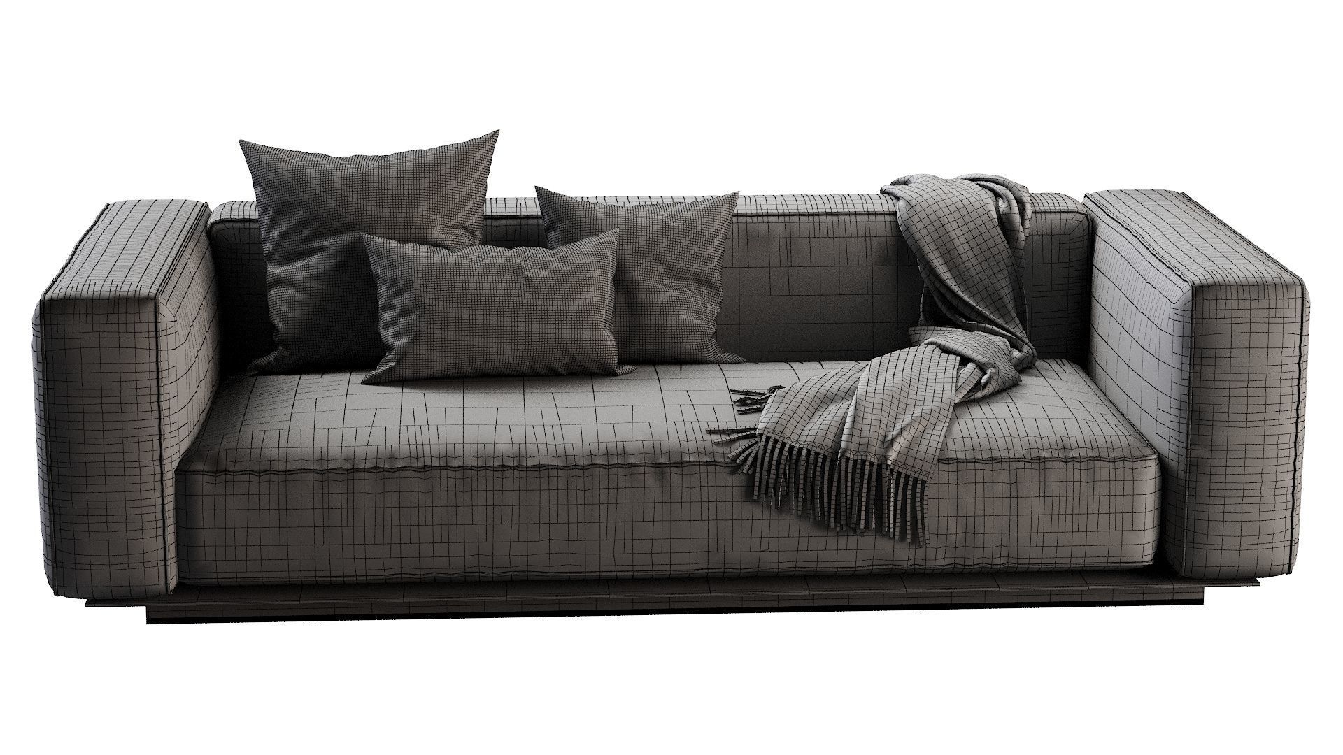 Flexform Sofa Grandemare 3D model_33