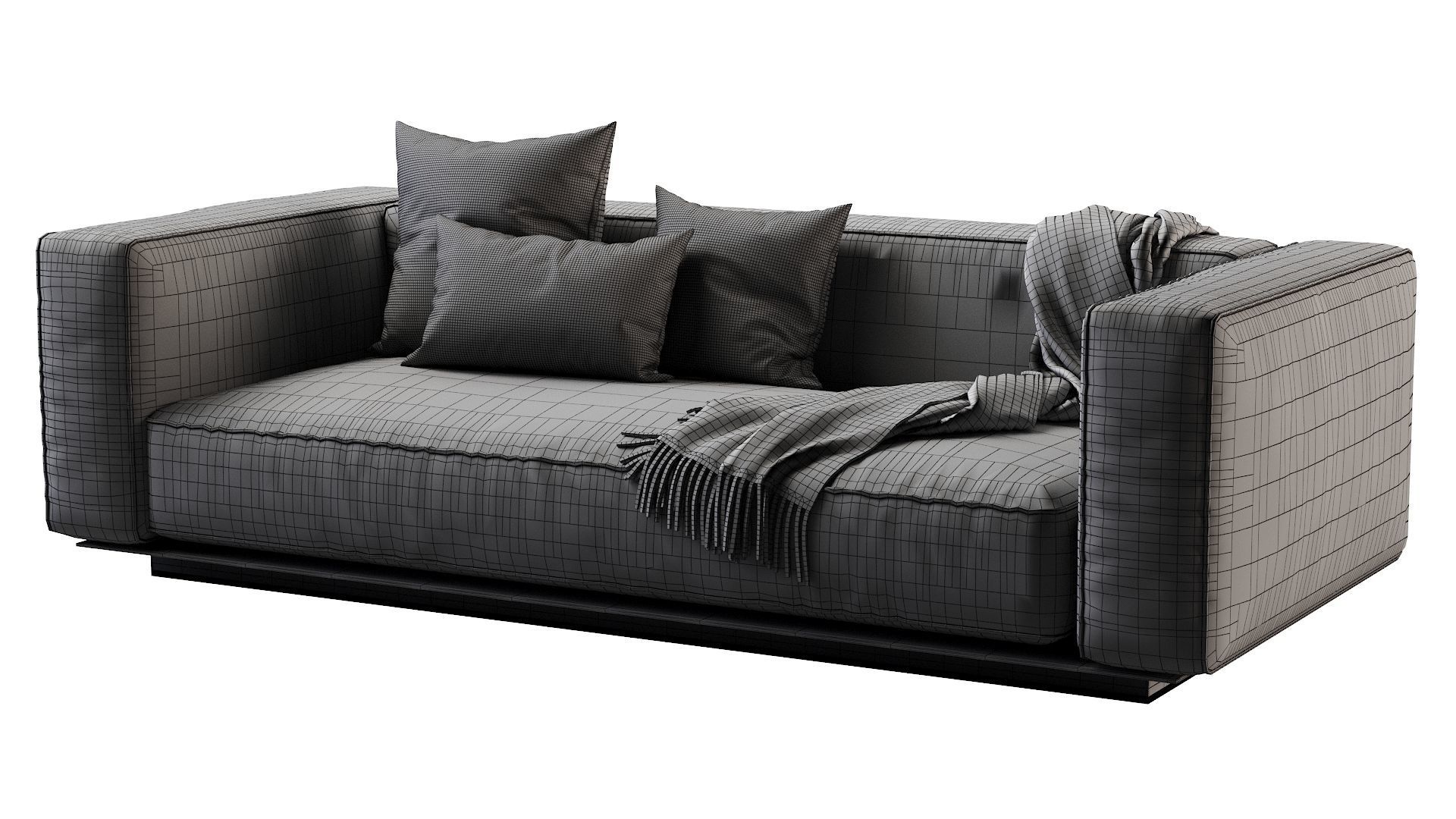 Flexform Sofa Grandemare 3D model_25