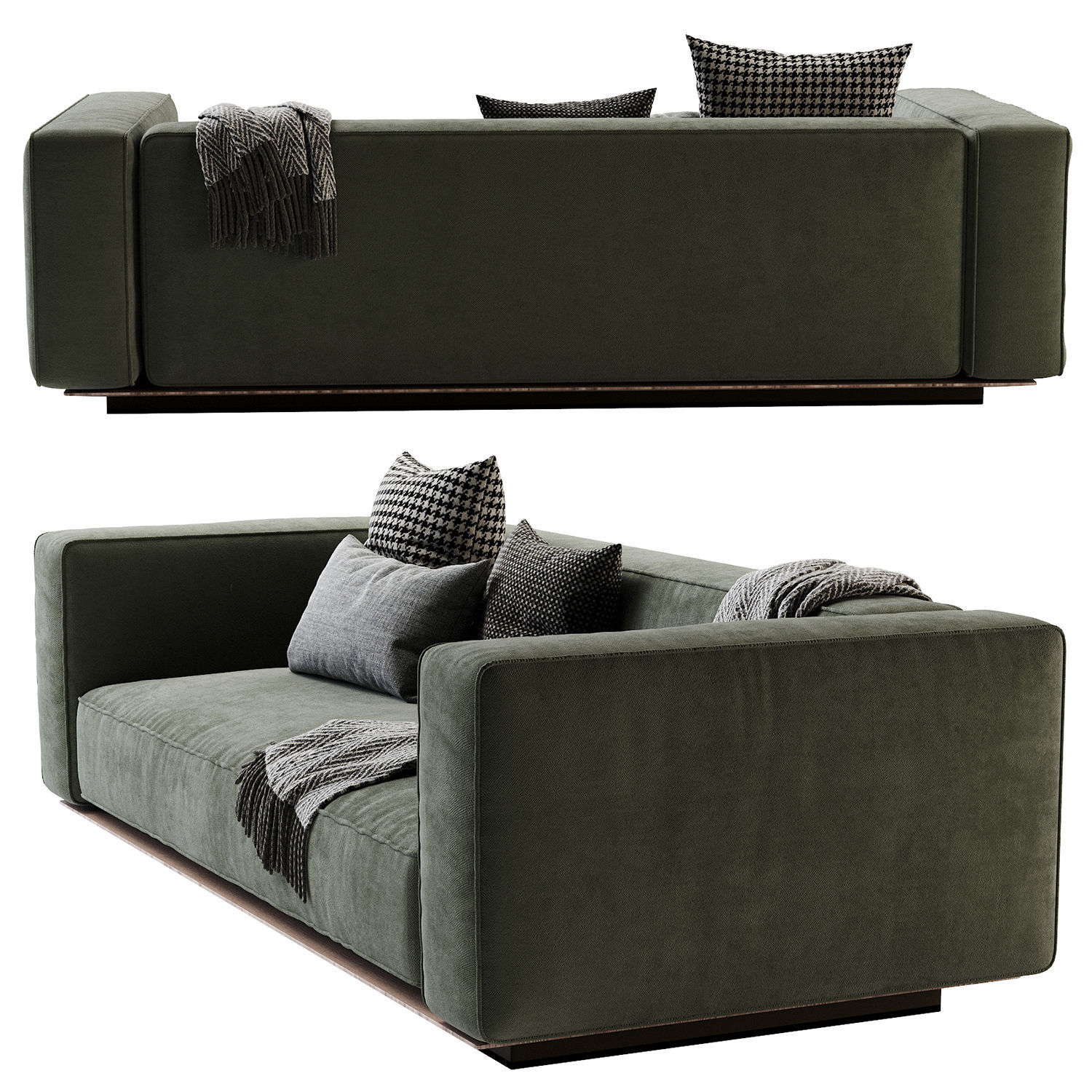 Flexform Sofa Grandemare 3D model_43