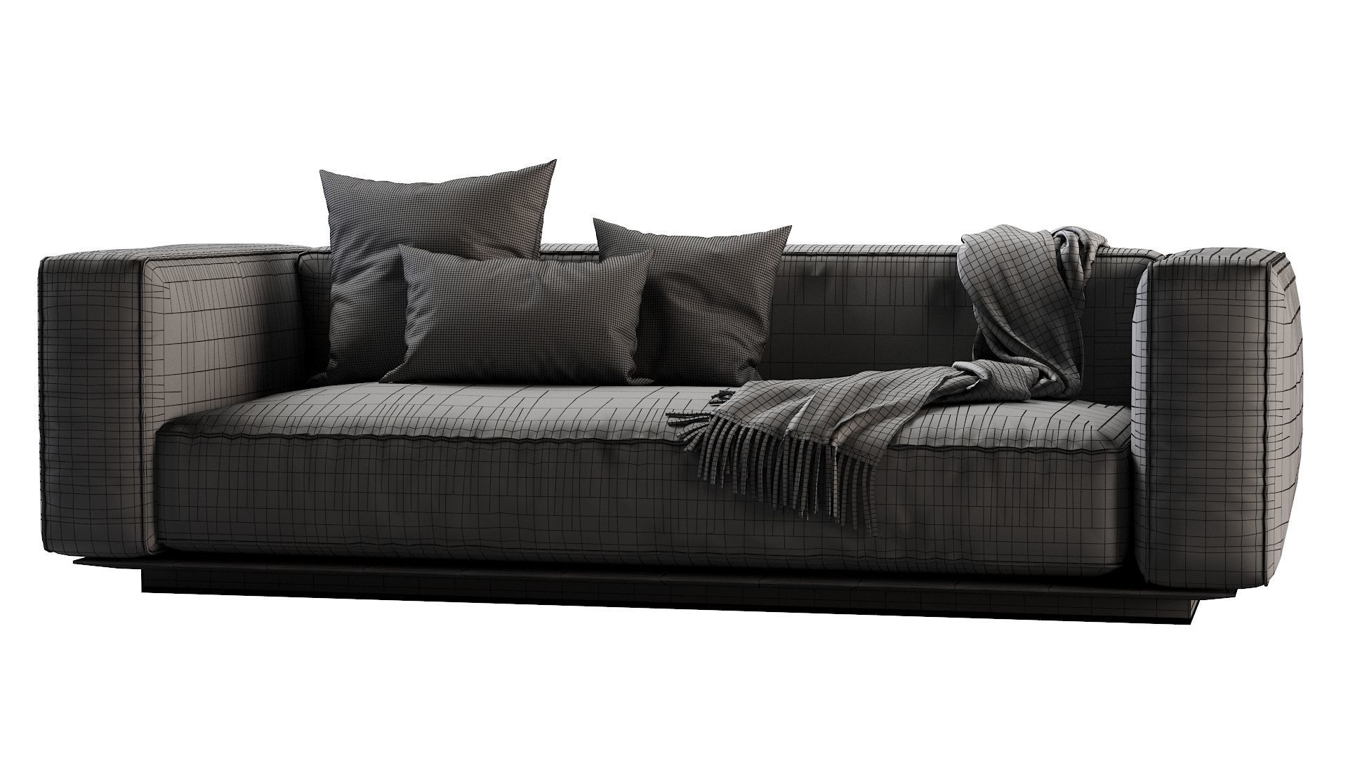 Flexform Sofa Grandemare 3D model_34
