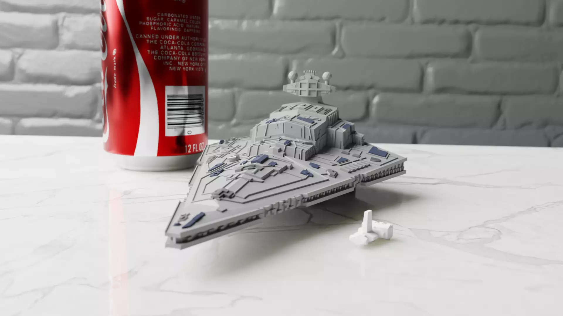 Kenner 1979 Star Destroyer Free 3D print model