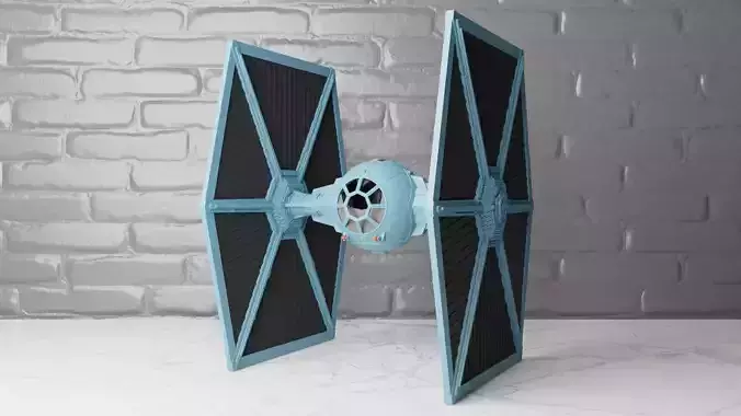 Star Wars Imperial TIE Fighter 3D print model
