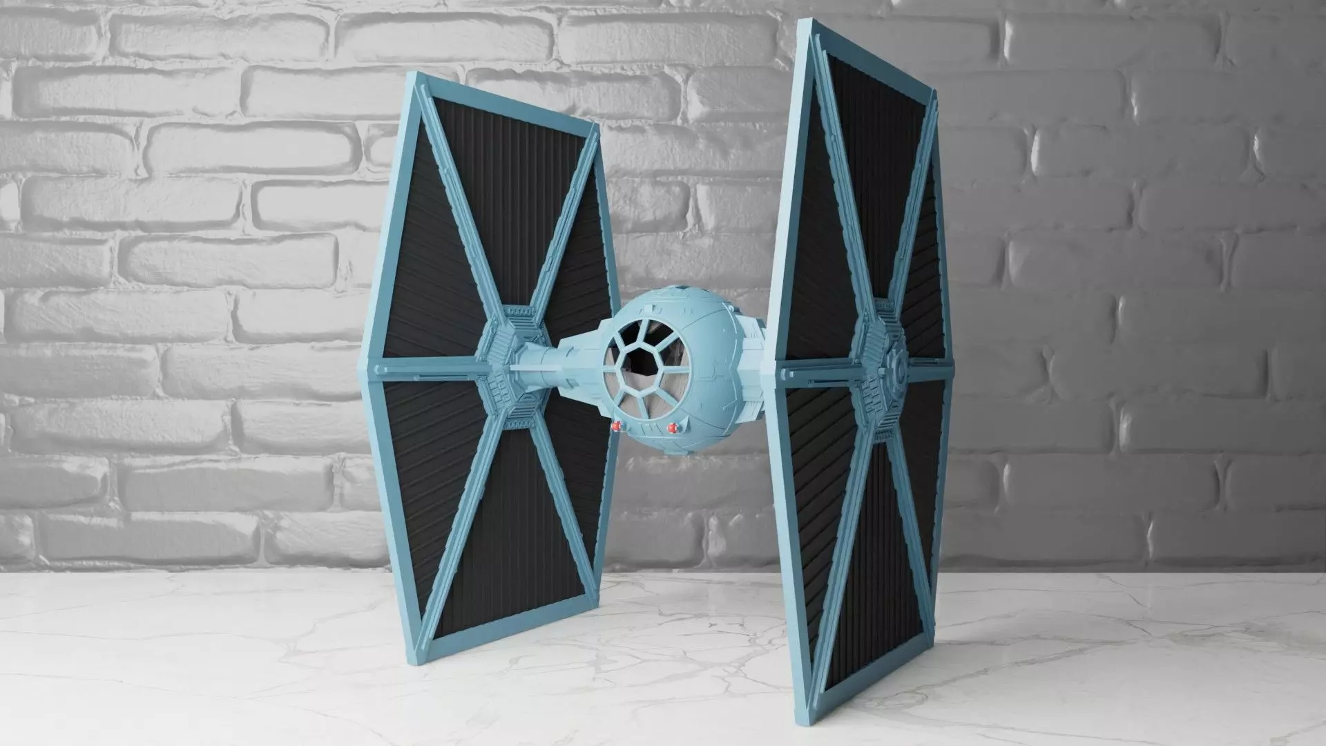Star Wars Imperial TIE Fighter 3D print model_0