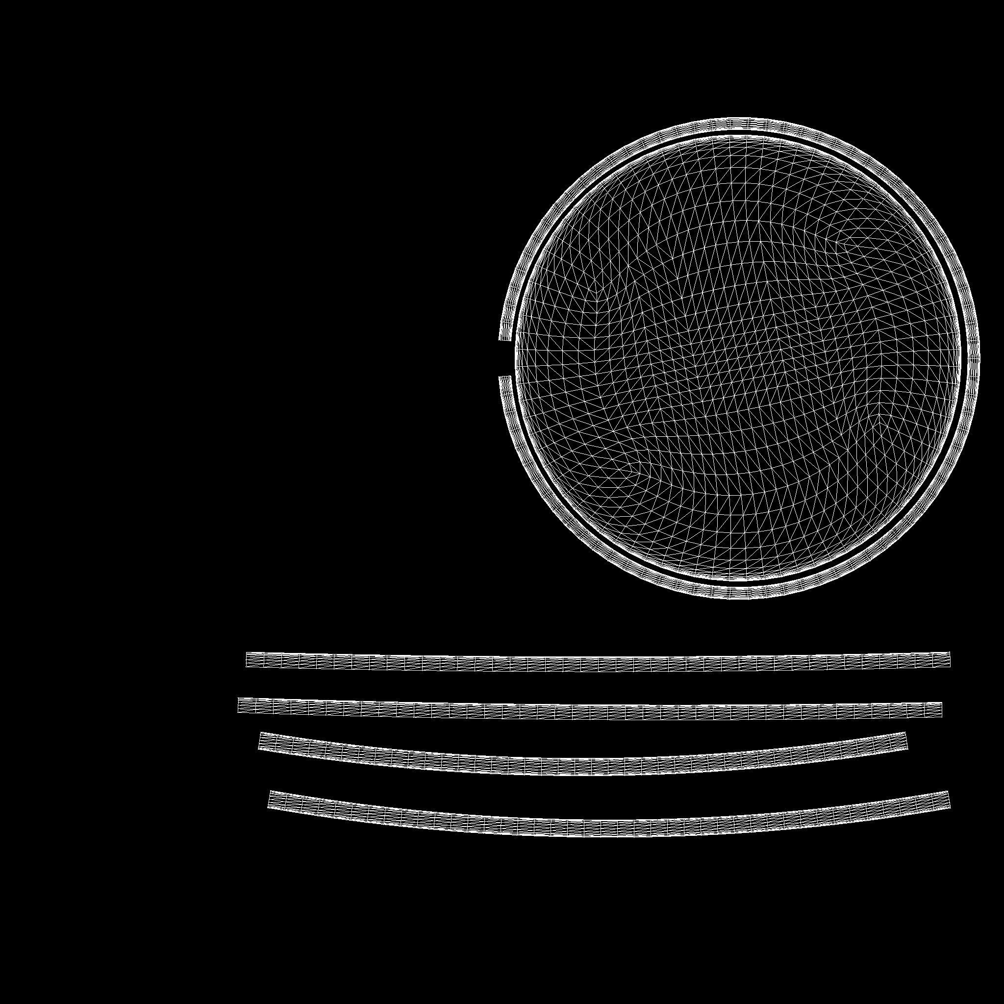 Piano and stool 3D model_9