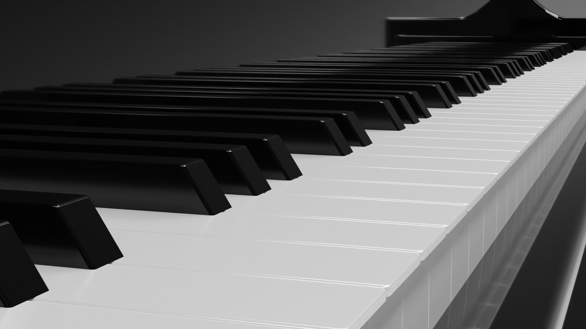 Grand Piano 3D model_6