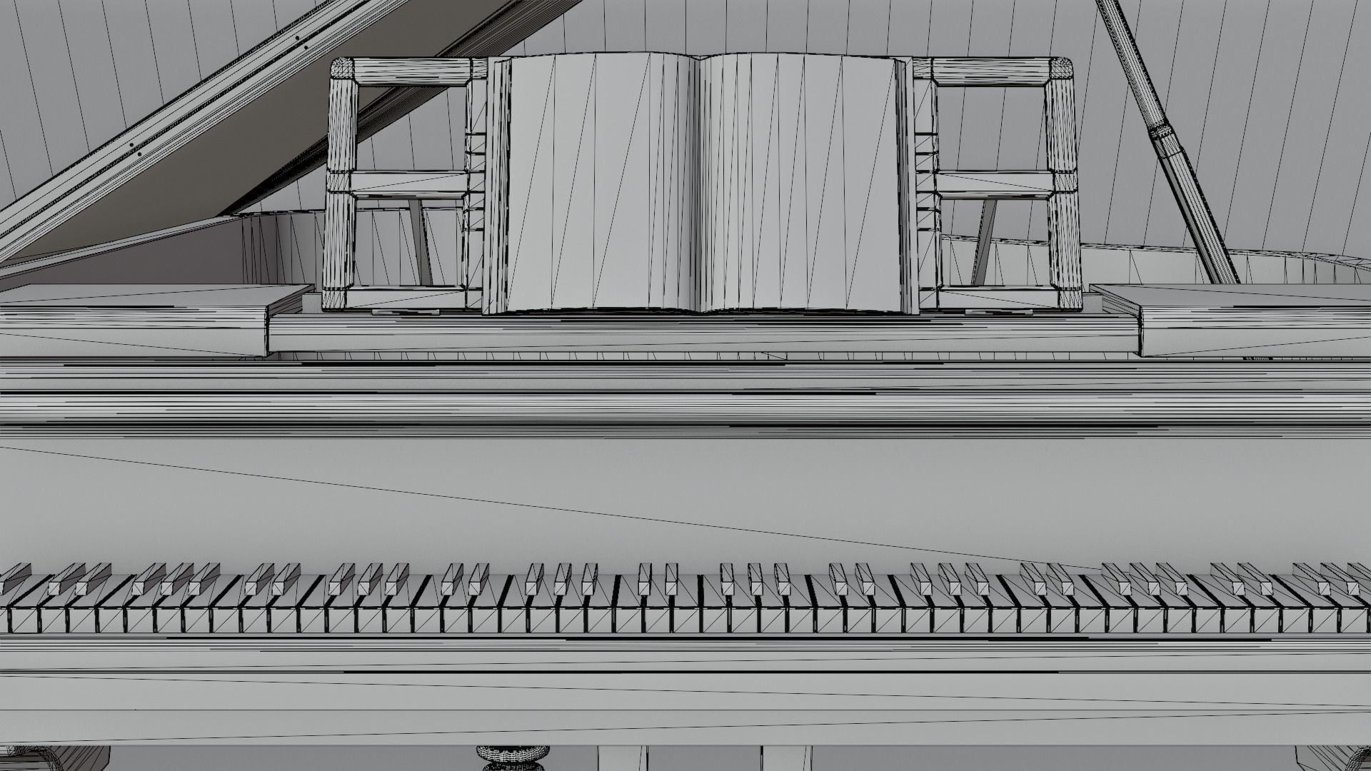 Grand Piano 3D model_5