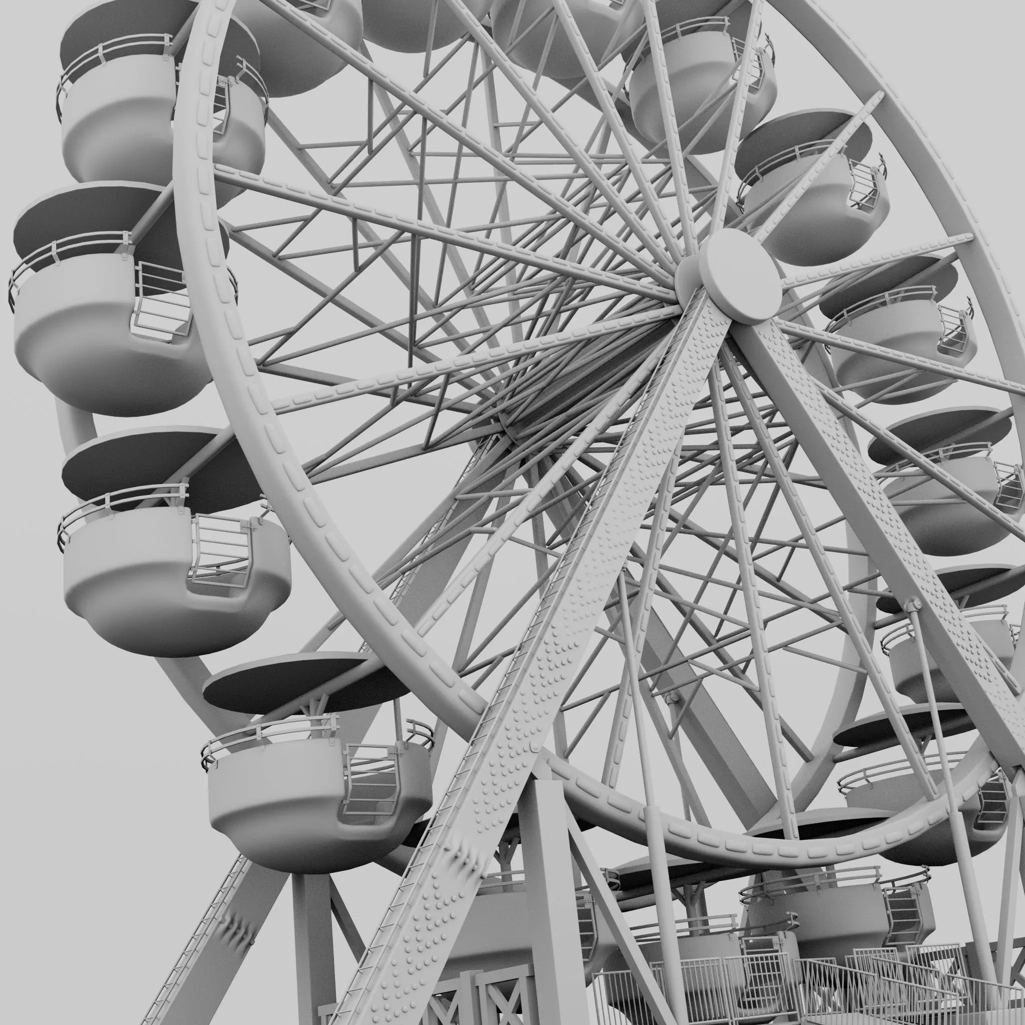 Ferris Wheel 3D model