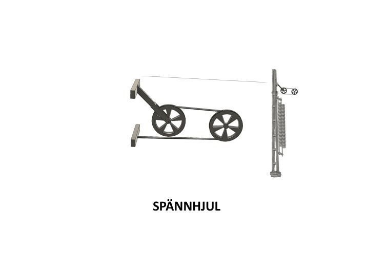 CAT-0104 Catenary Sweden N-scale set of 11 items 3D print model_11