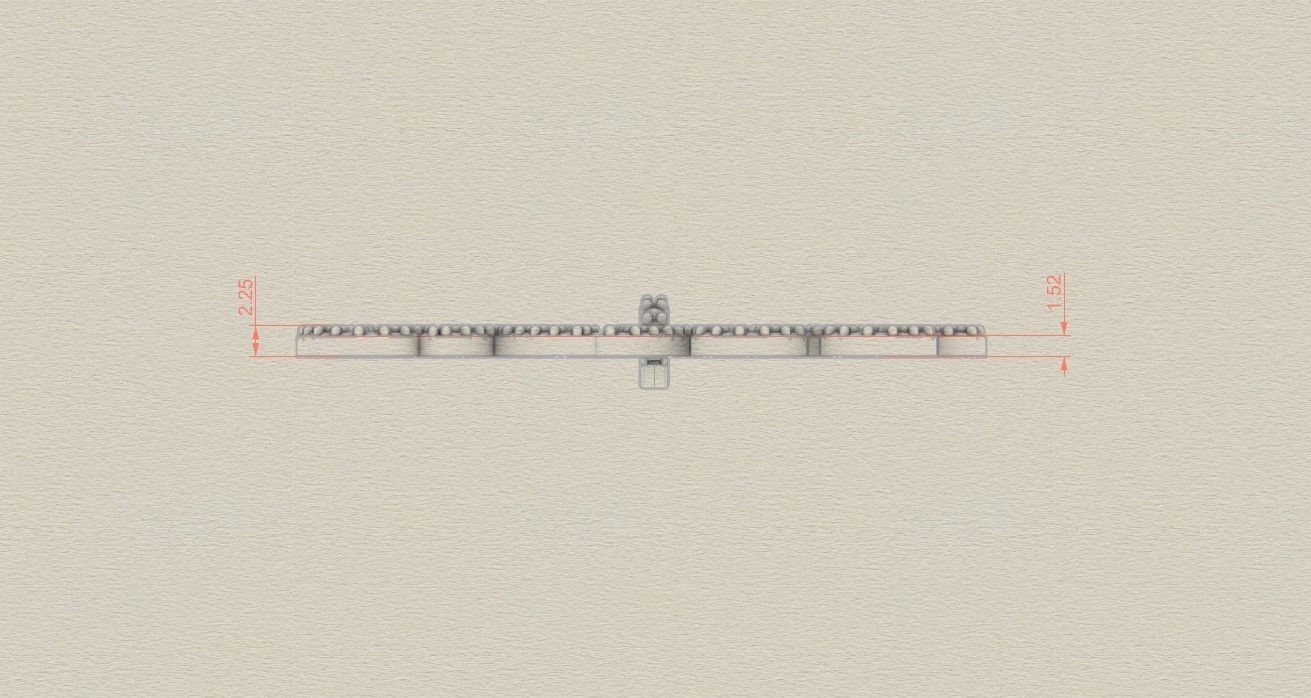 Model 723 Cryss Name Plate Diamond Pendant 3D print model_5