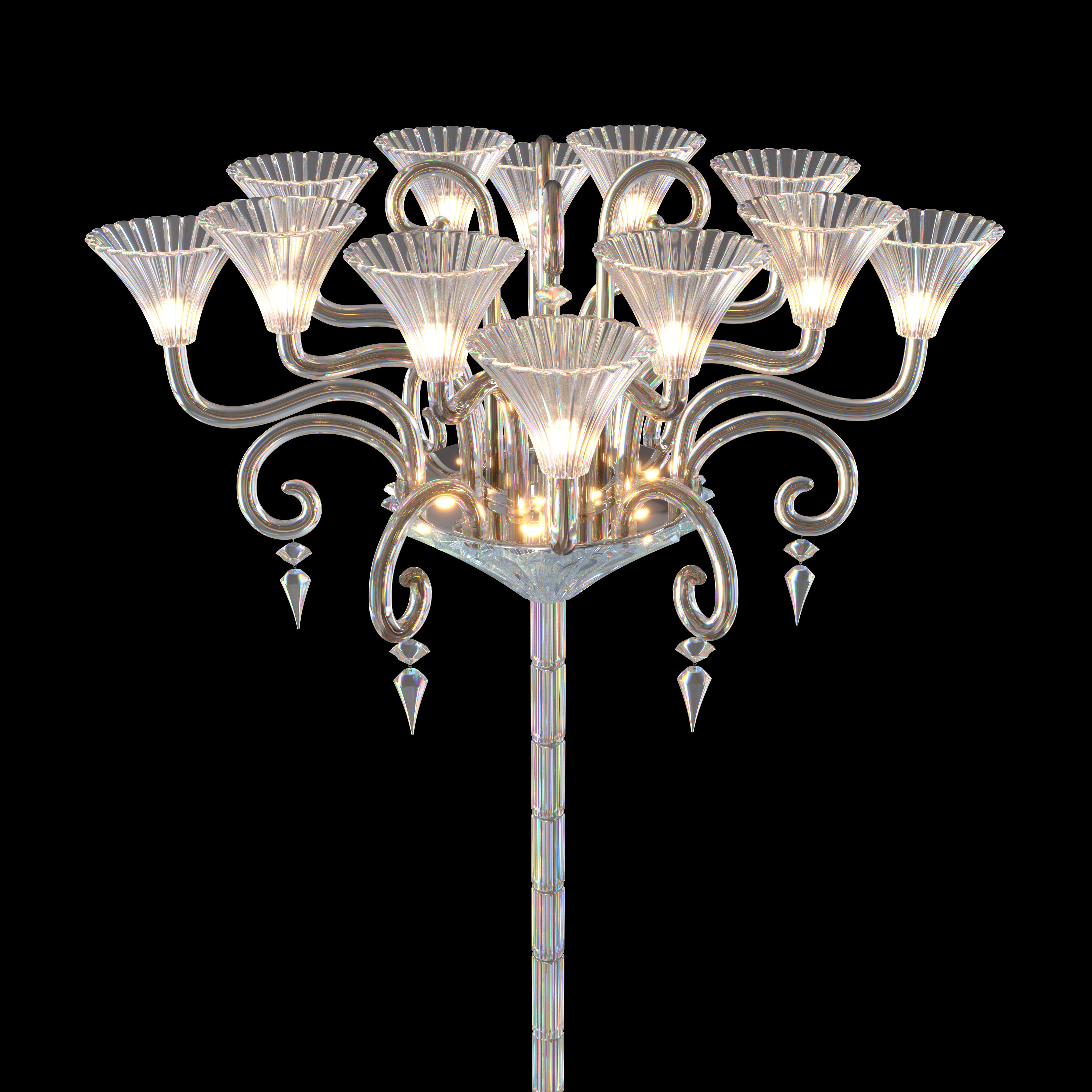 MILLE NUITS FLOOR CANDELABRA  12L HSH 3D model_2