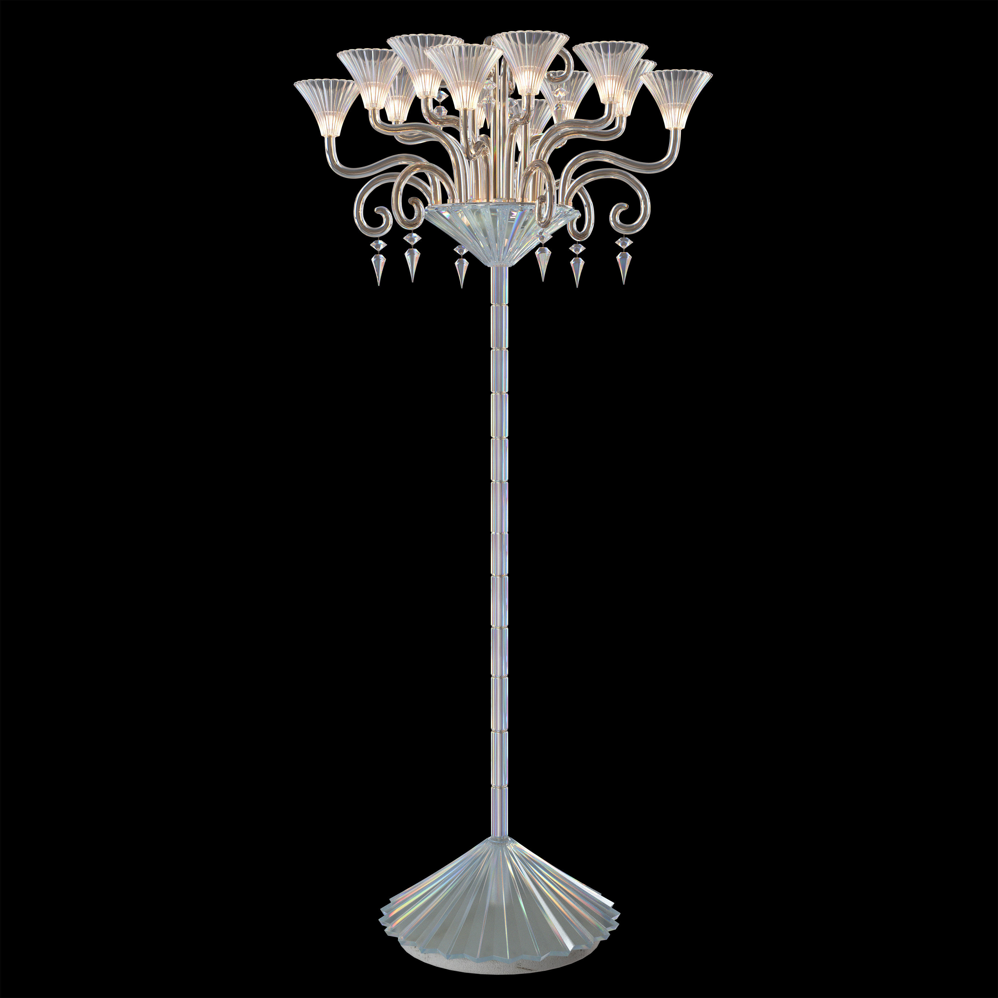 MILLE NUITS FLOOR CANDELABRA  12L HSH 3D model_1