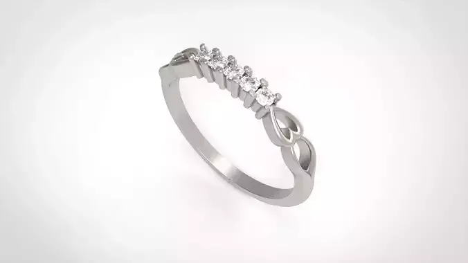 Model 733 8 and Half US Size Ring Diamond