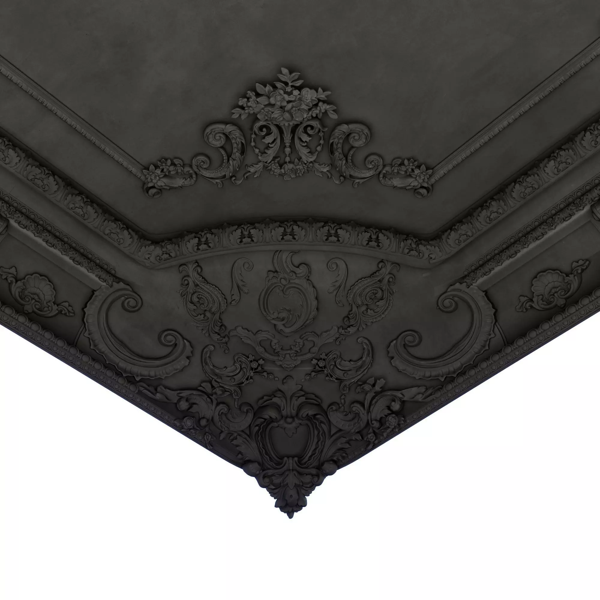 Classic Ceiling Design 3D model_0