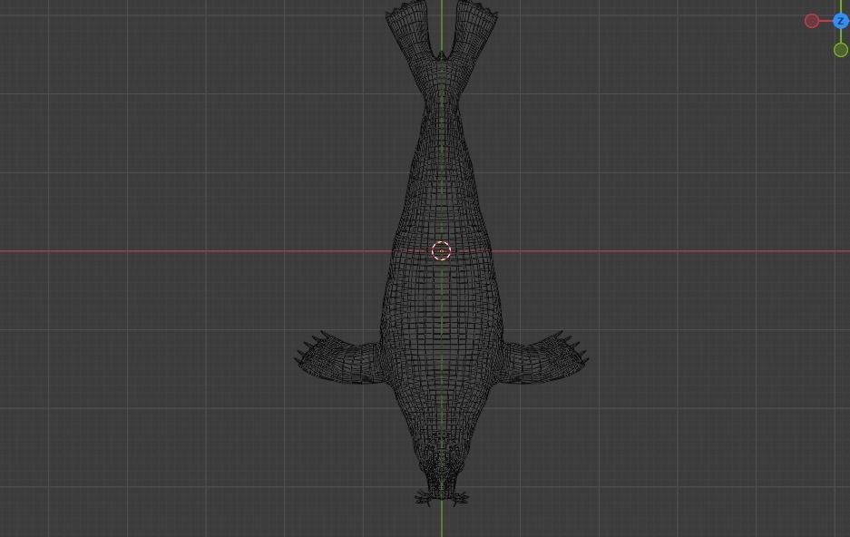 Seal and Polar Seal Low-poly 3D model_17