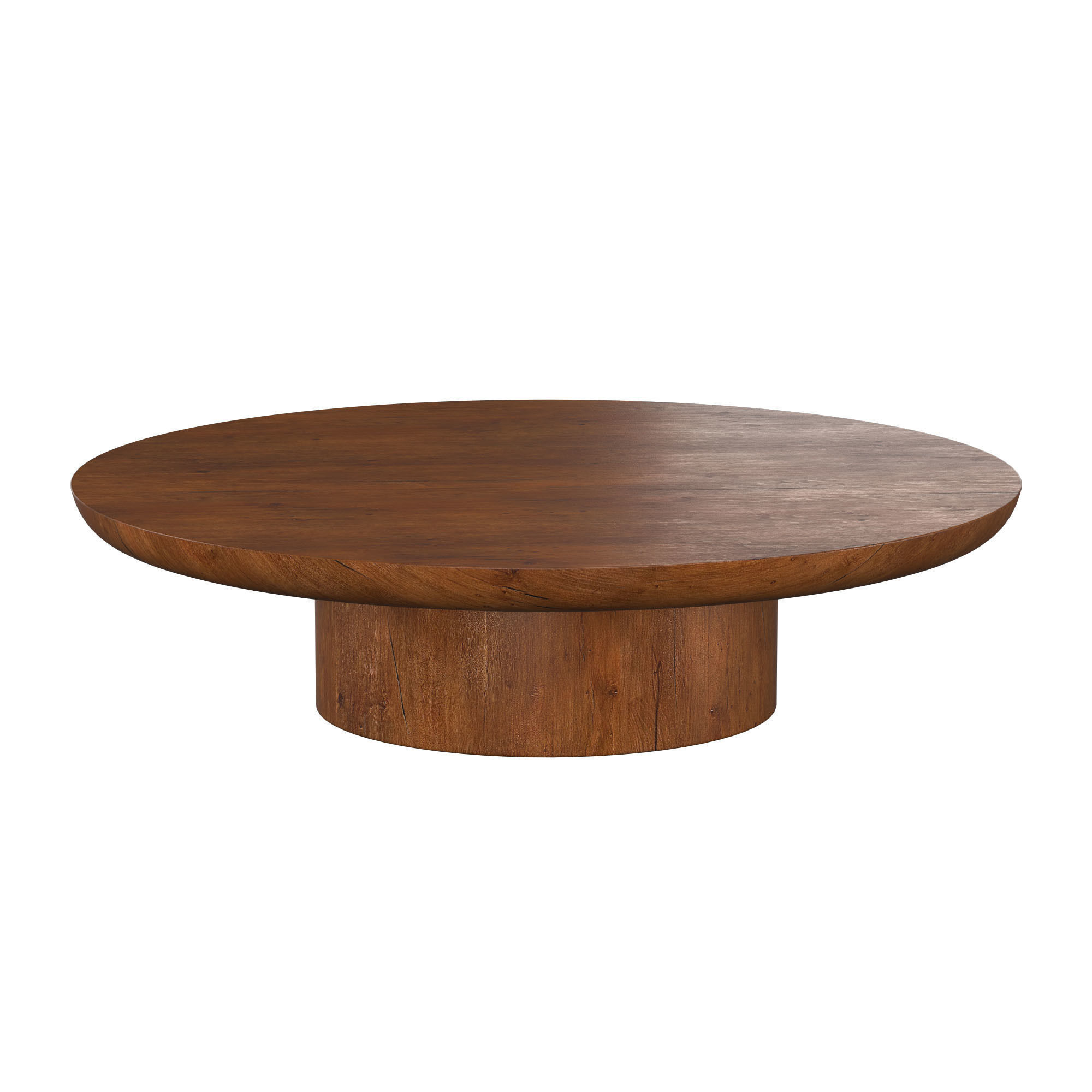 OSLO PEDESTAL ROUND COFFEE TABLE 3D model_5