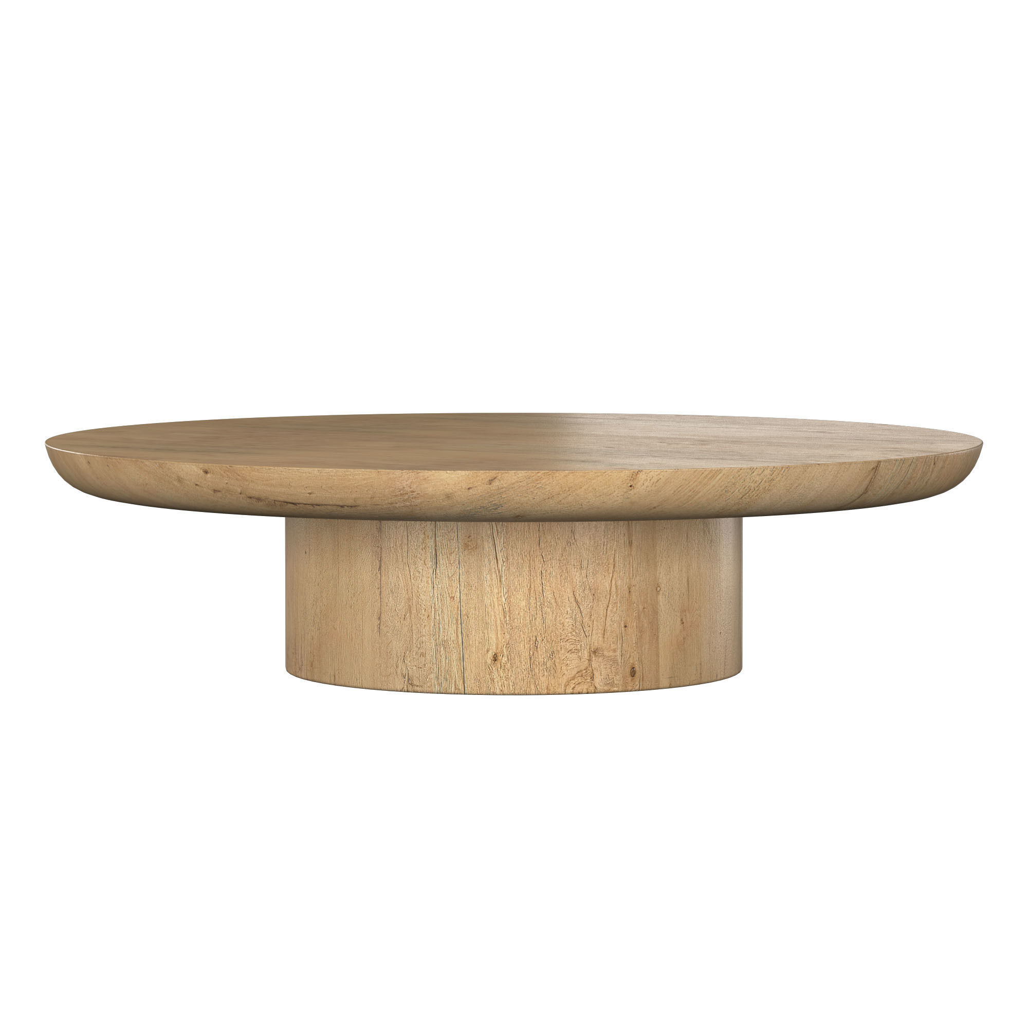 OSLO PEDESTAL ROUND COFFEE TABLE 3D model_3