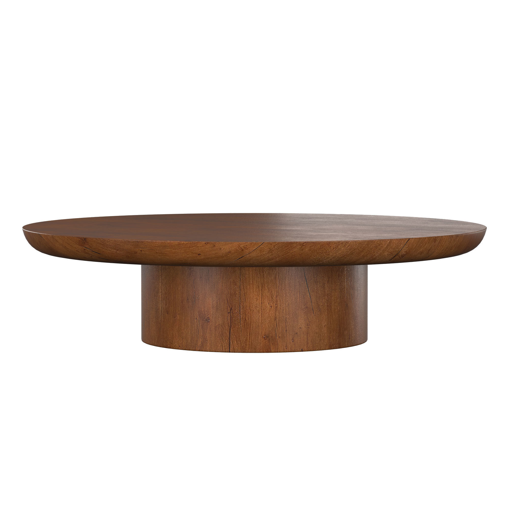 OSLO PEDESTAL ROUND COFFEE TABLE 3D model_4