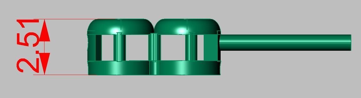 Exclusive Bracelet model 3D printable model 0001 3D print model_22