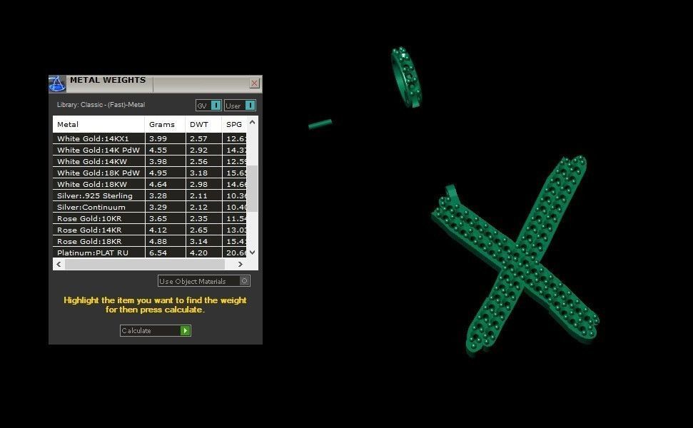 Model 820 Initial X Diamond Letter Pendant 3D print model_12