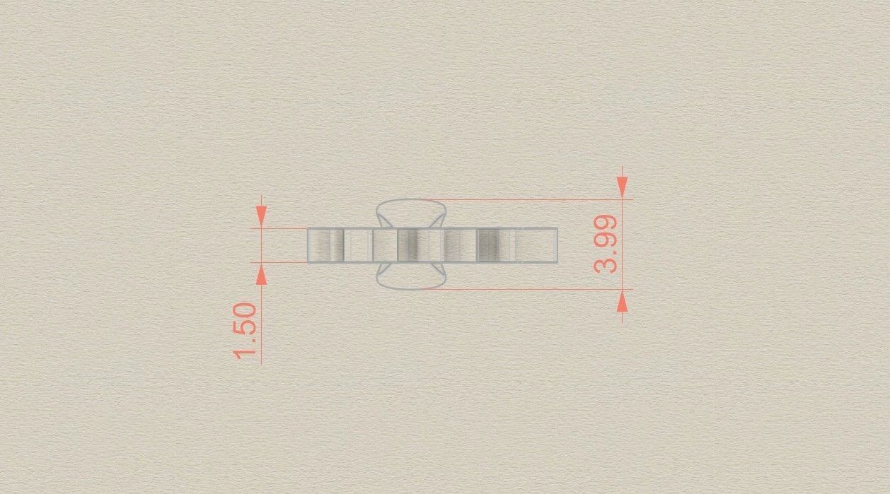 Model 748 Blood F Initial Pendant 3D print model_6