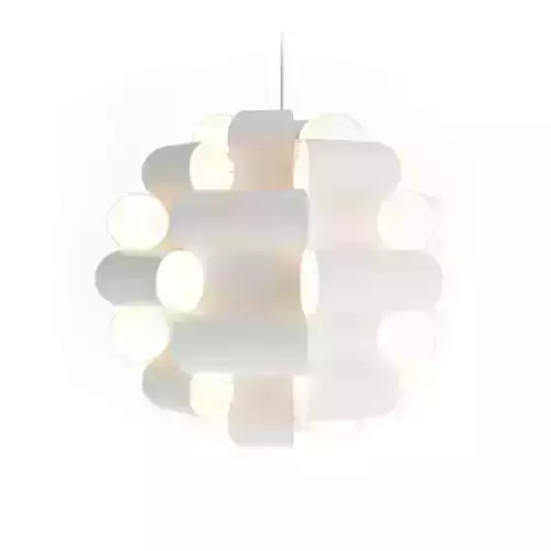 White Designer Ceiling Lighting 3D model