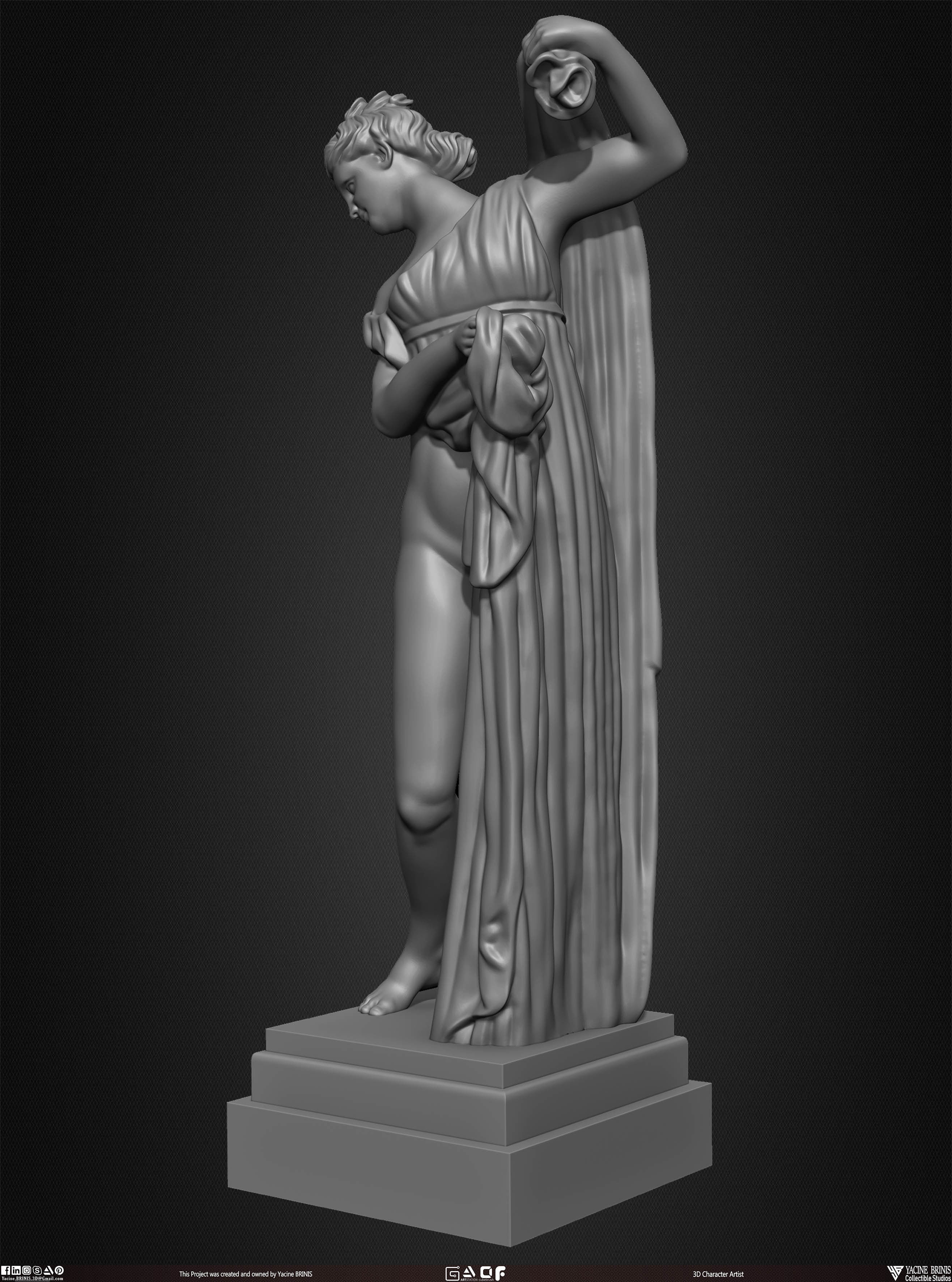 20 Statues Kitbash Vol 04 Low-poly 3D model_26