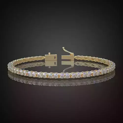 Exclusive Bracelet model 3D printable model 0004- 3D print model