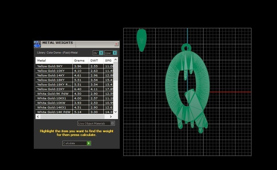 Model 759 Blood Q Initial Pendant 3D print model_10