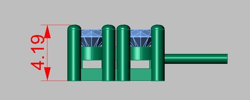 Exclusive Bracelet model 3D printable model 0009 3D print model_17