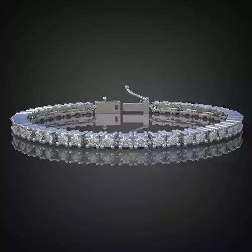 Exclusive Bracelet model 3D printable model 0009 3D print model
