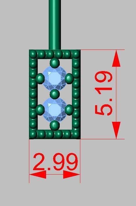 Exclusive Bracelet model 3D printable model 0010 3D print model_15