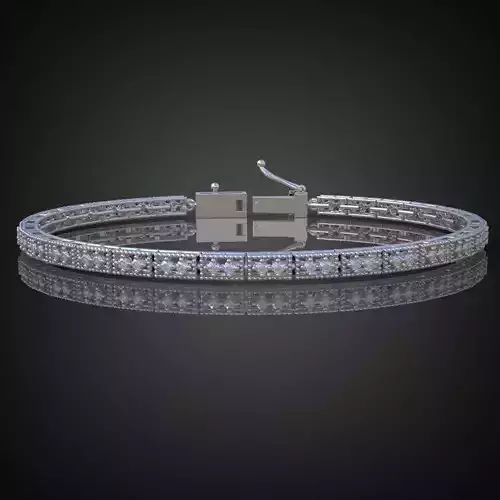 Exclusive Bracelet model 3D printable model 0010 3D print model